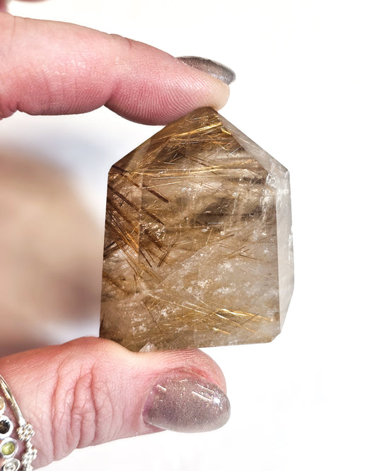 Rutilated Quartz Tower #3