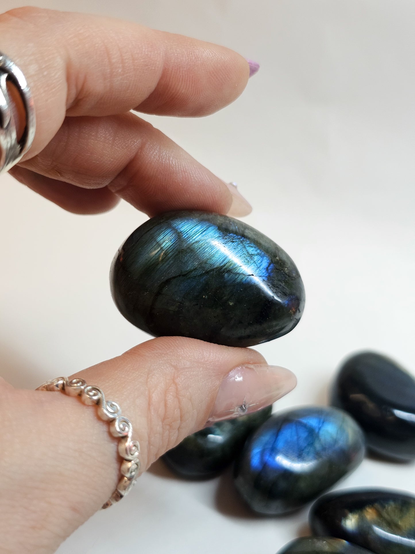 Labradorite Tumbles (A-grade)