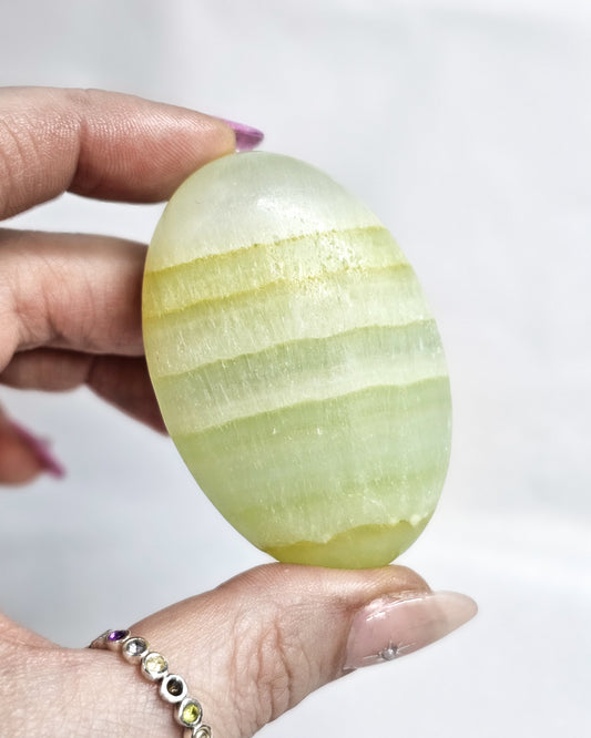 Caribbean Calcite Palmstone #2