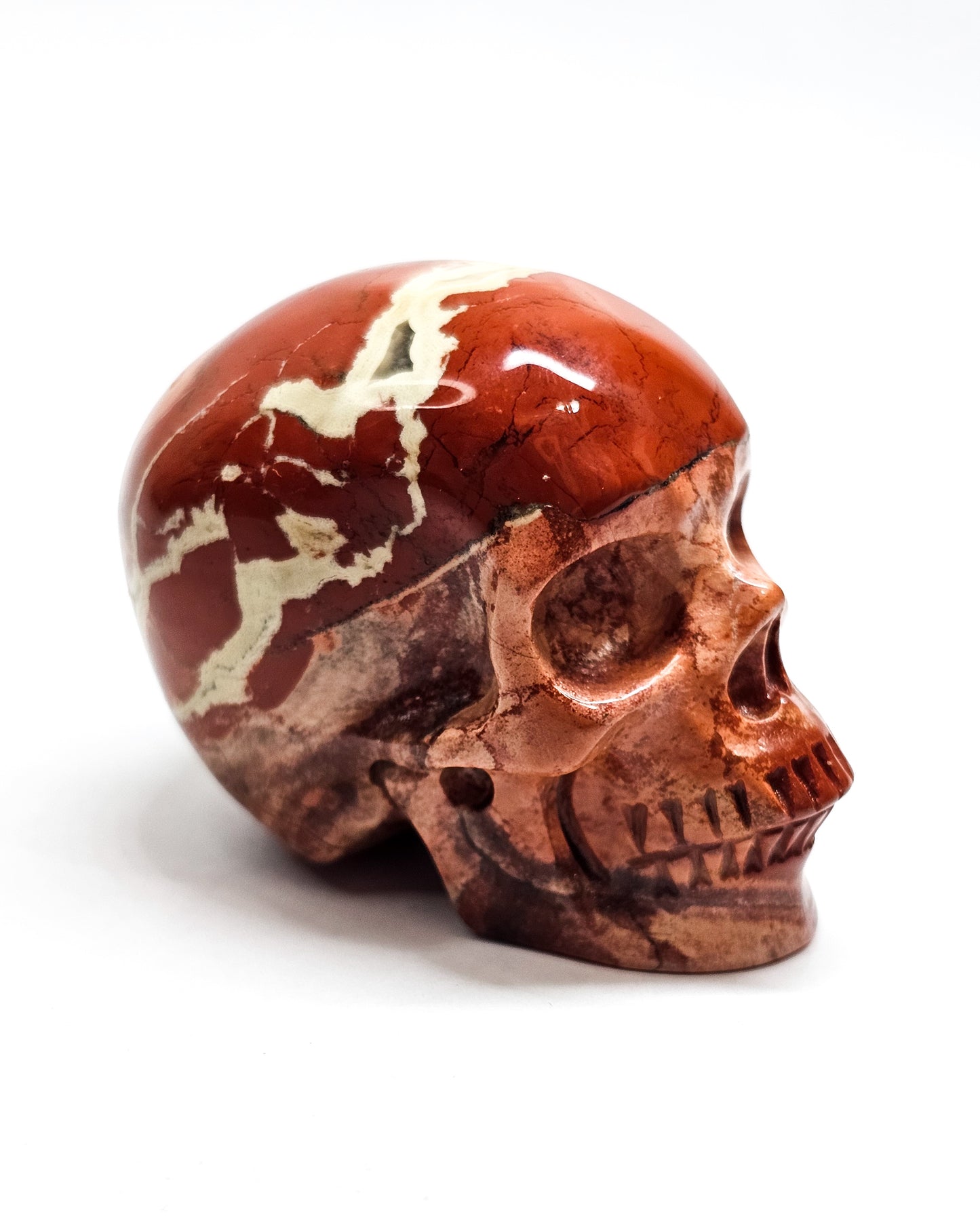 Red Jasper Small Skull