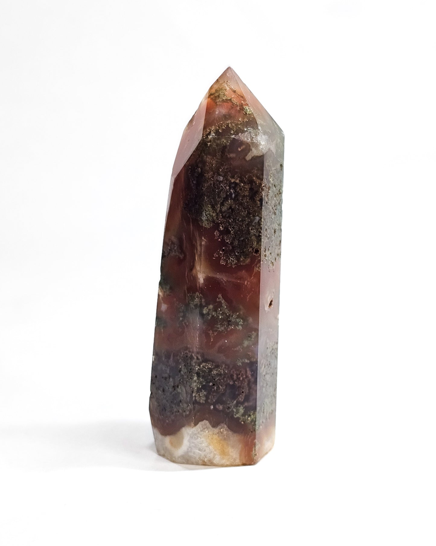 Carnelian Moss Agate Point