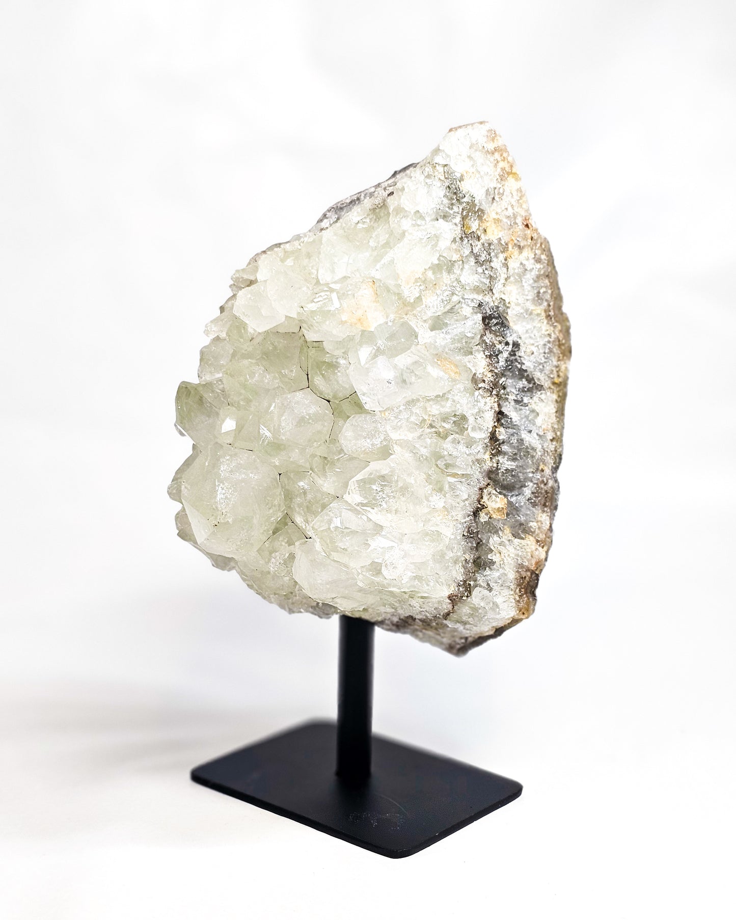 Green Amethyst on Stand