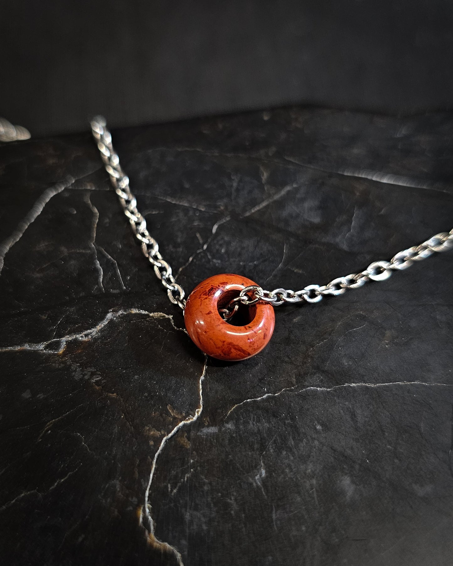 Red Jasper Crystal Bead