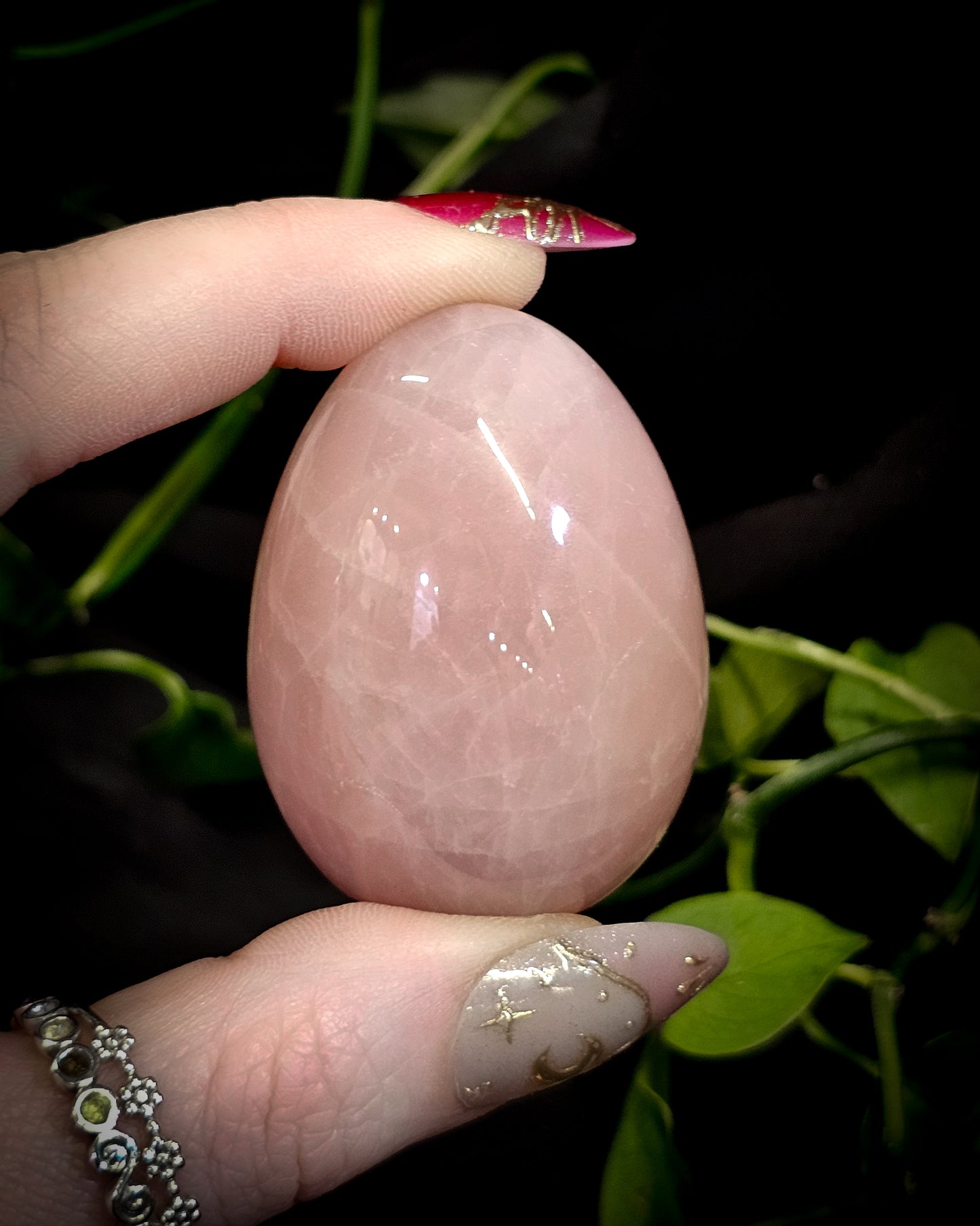 Rose Quartz Egg