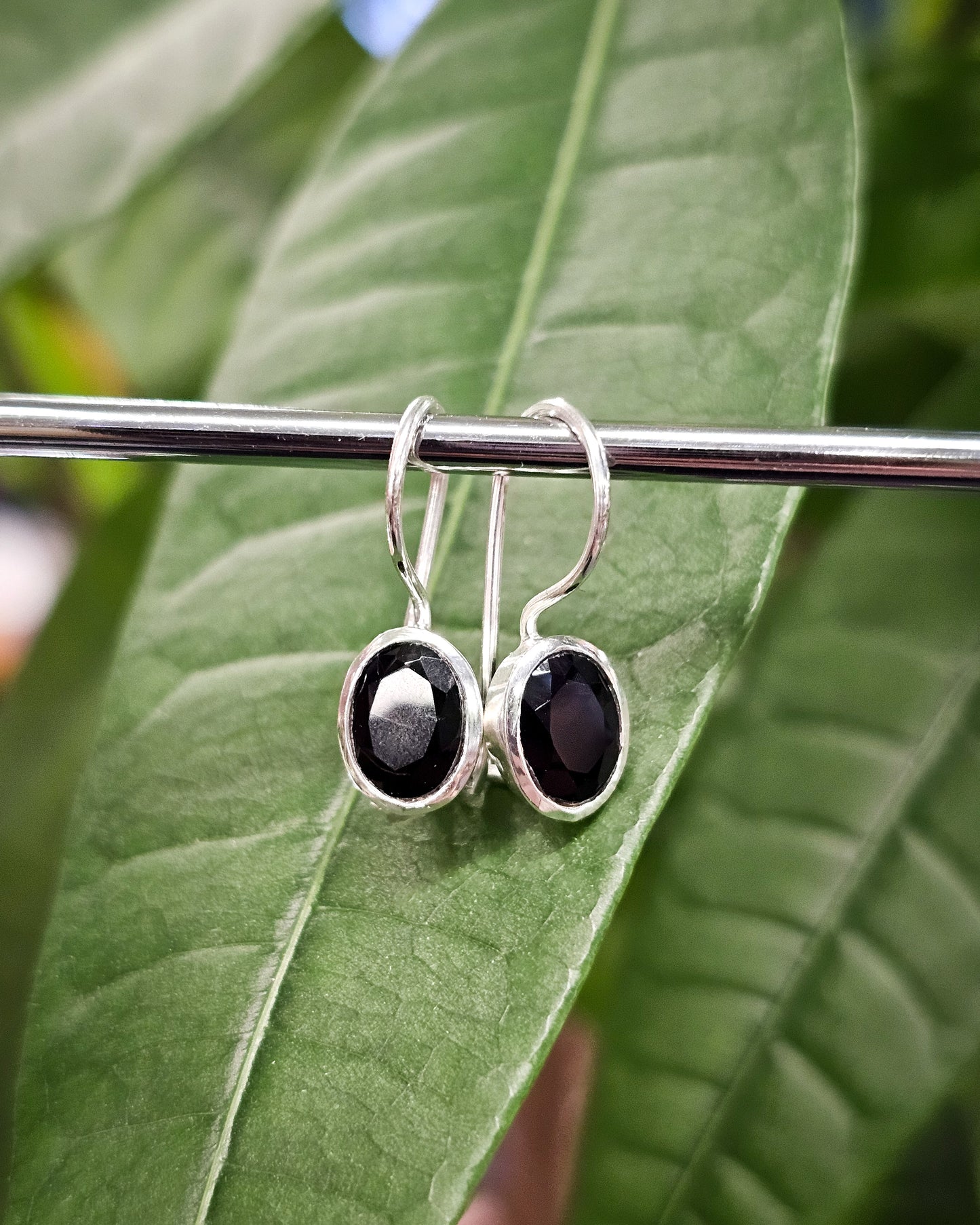Obsidian Earrings