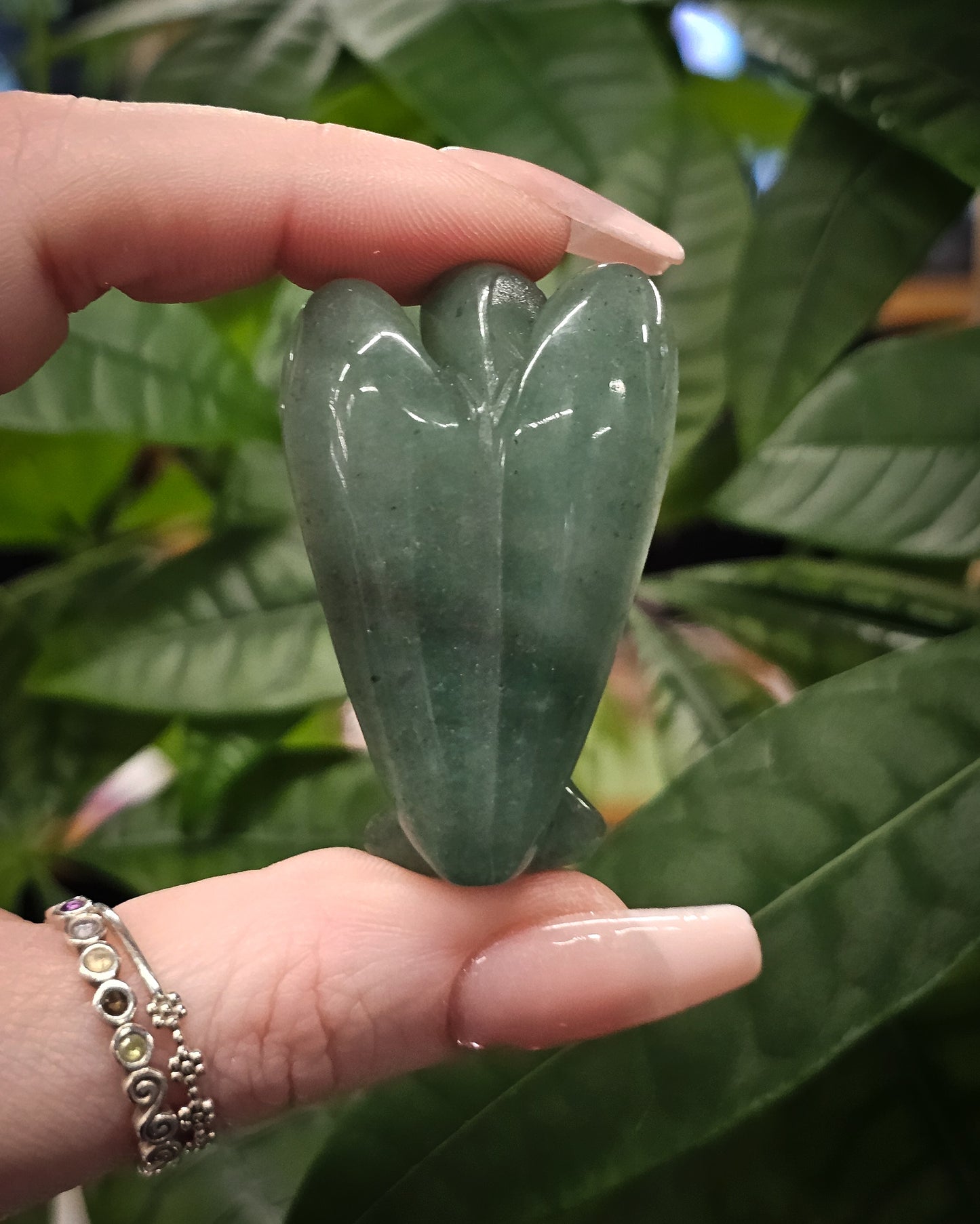 Green Aventurine Angel
