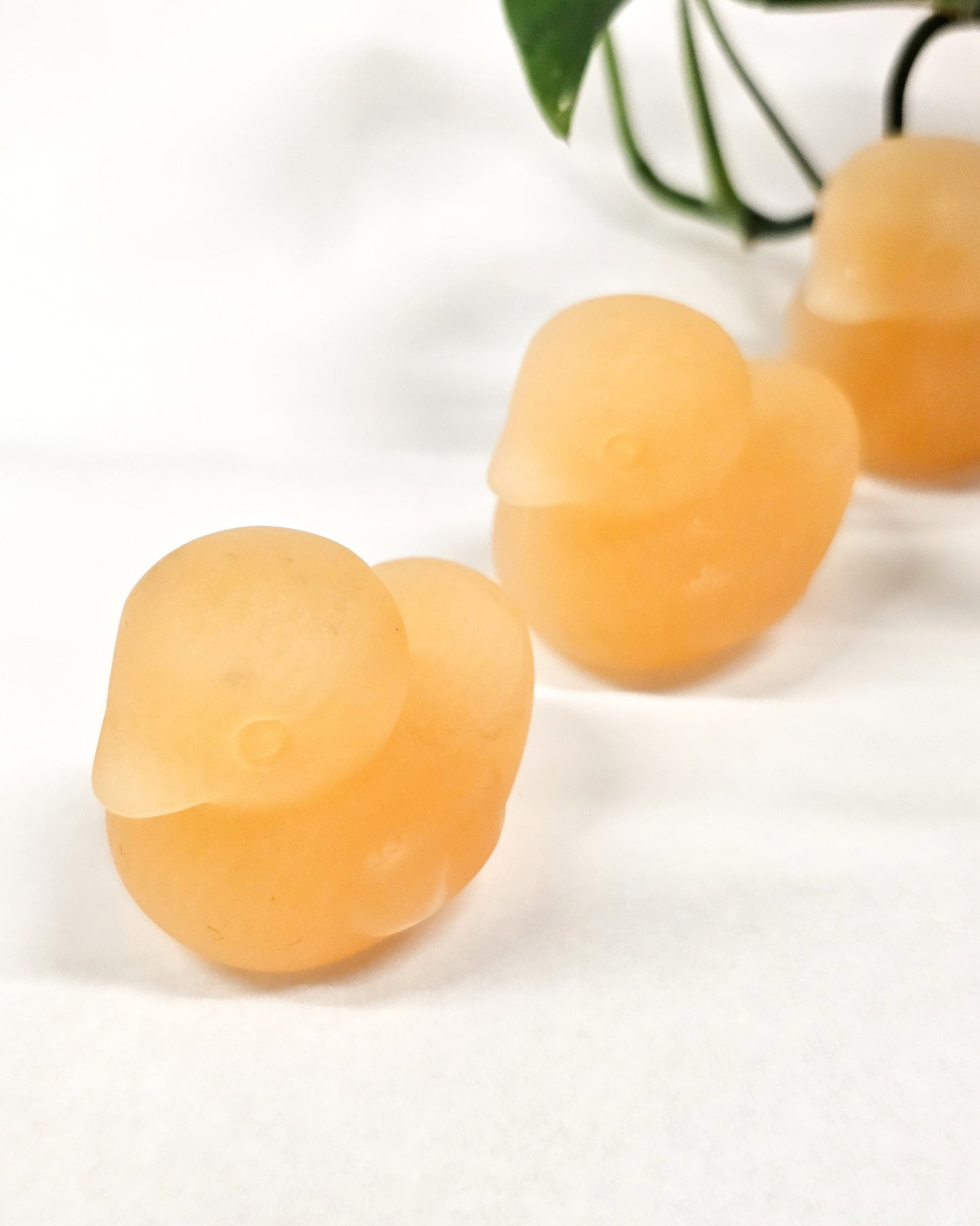 Orange Calcite Duckie