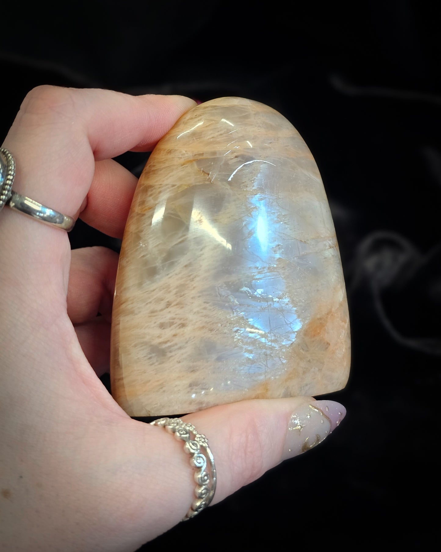 Peach Moonstone Freeform
