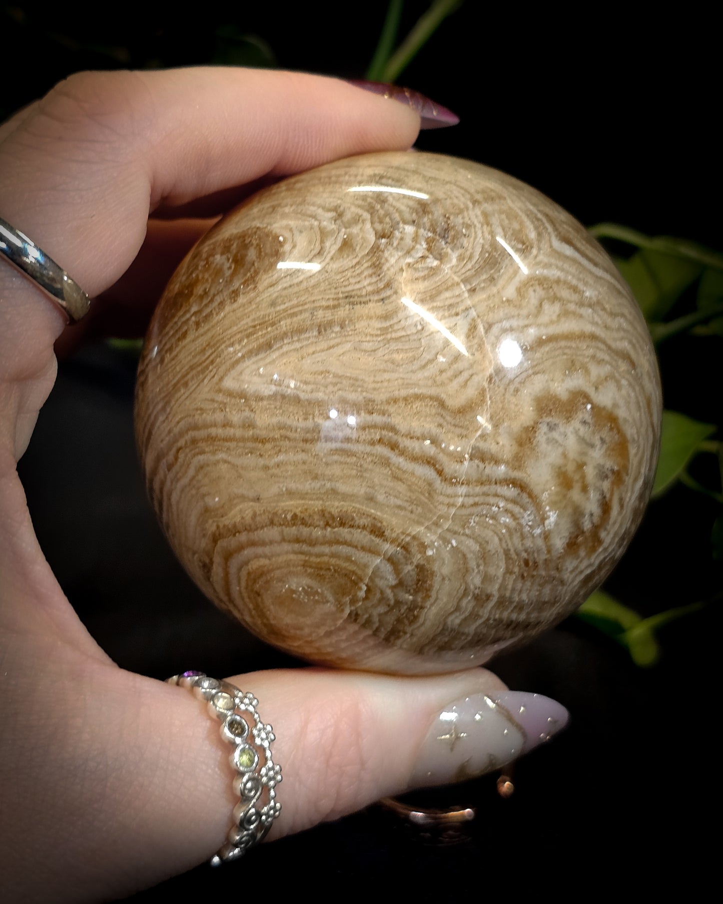 Aragonite Sphere
