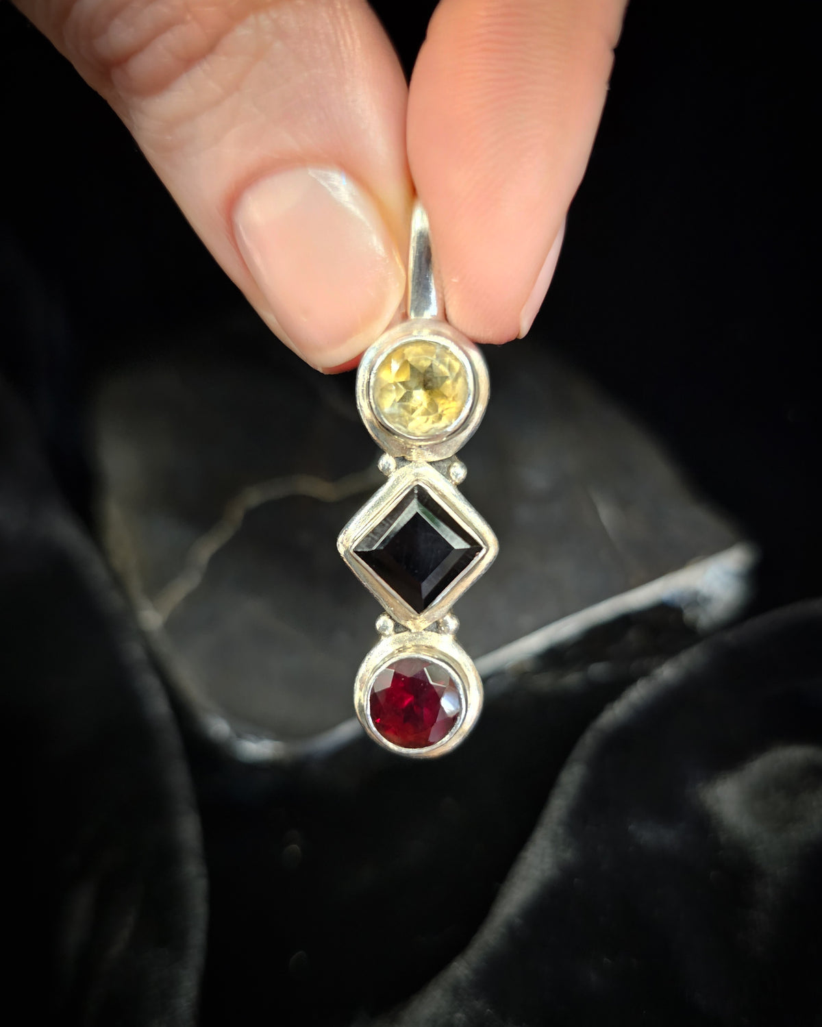 Mixed Gem Pendant
