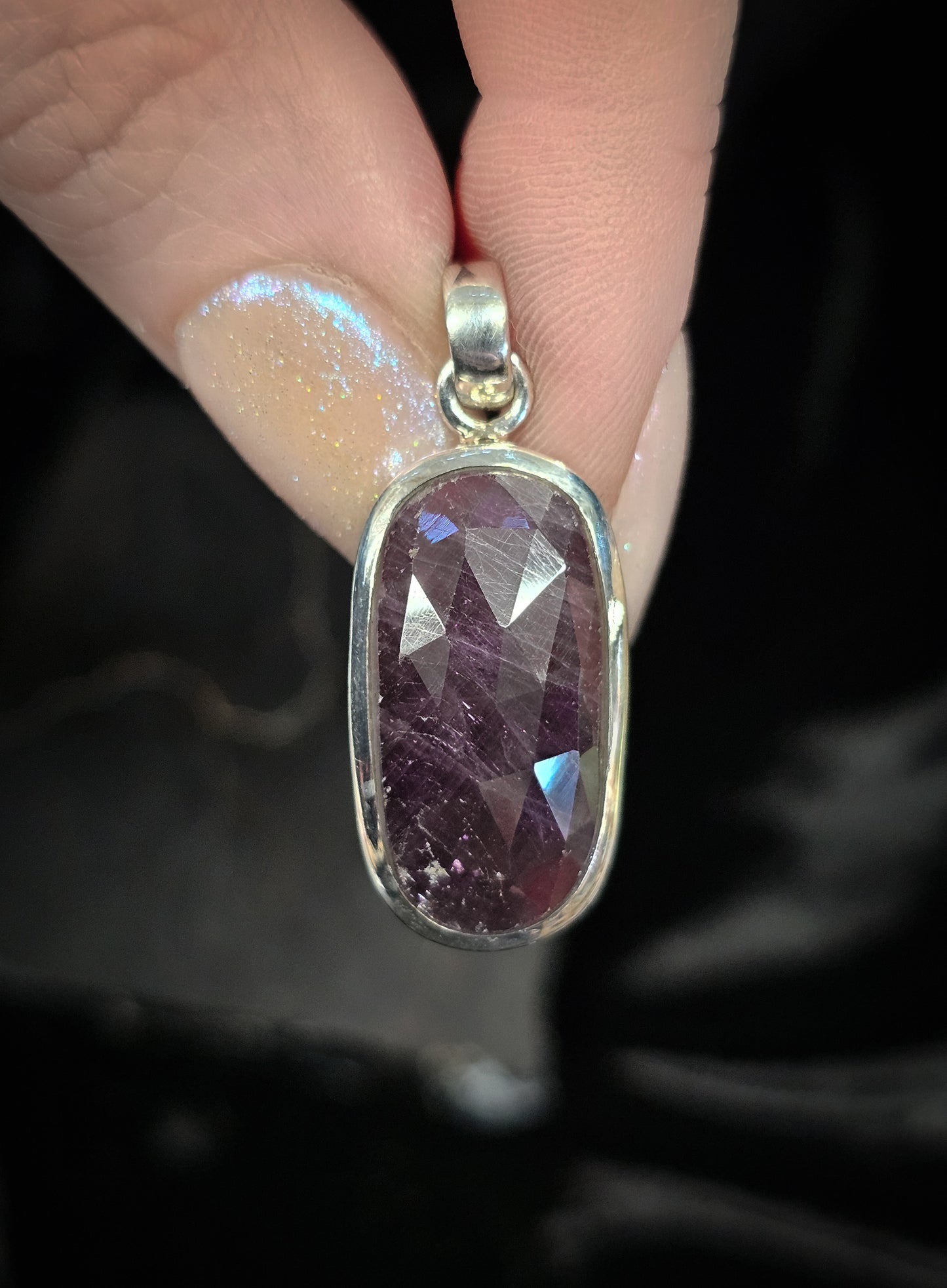 Ruby Sapphire Pendant