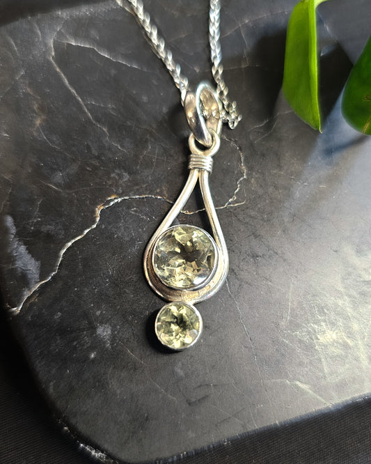 Lemon Quartz Pendant
