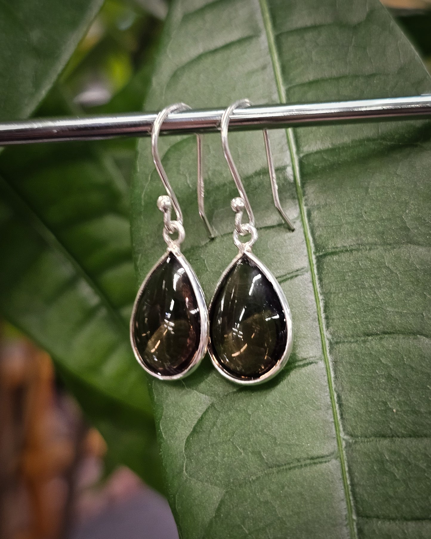 Smoky Quartz Earrings