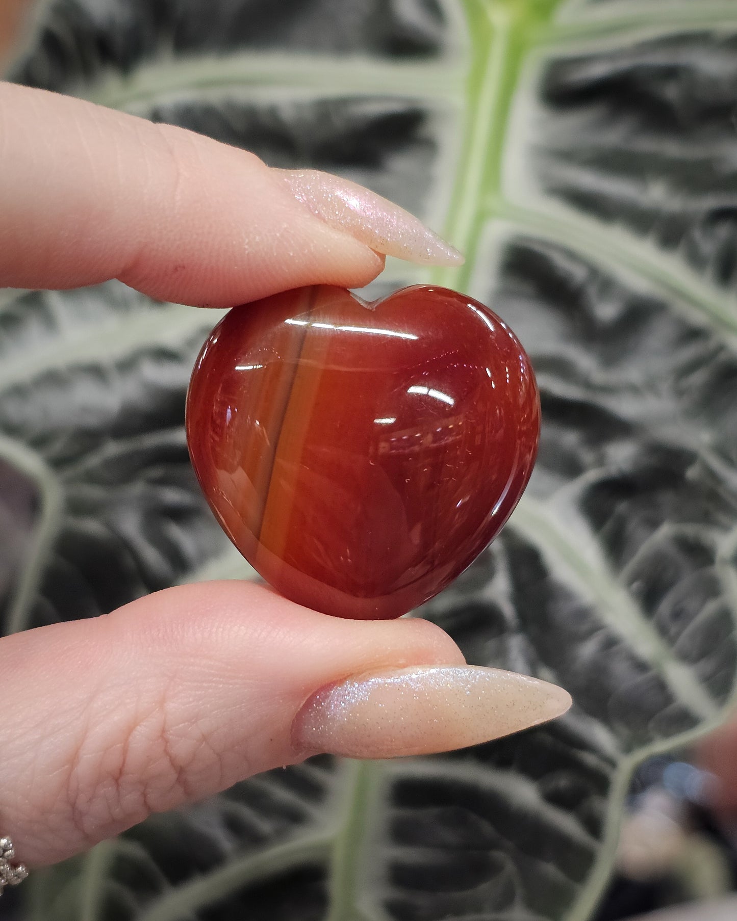 Small Carnelian Heart