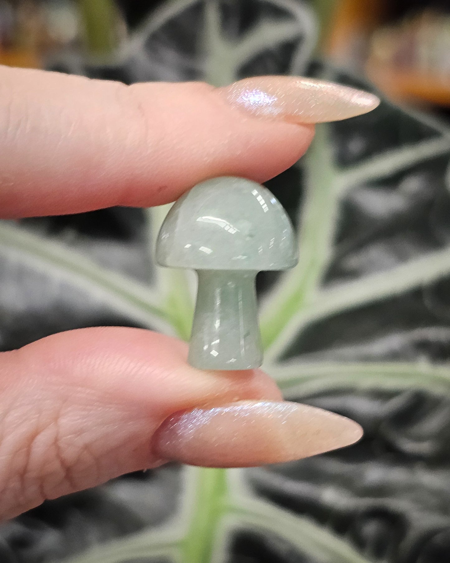 Green Aventurine Mini Mushroom
