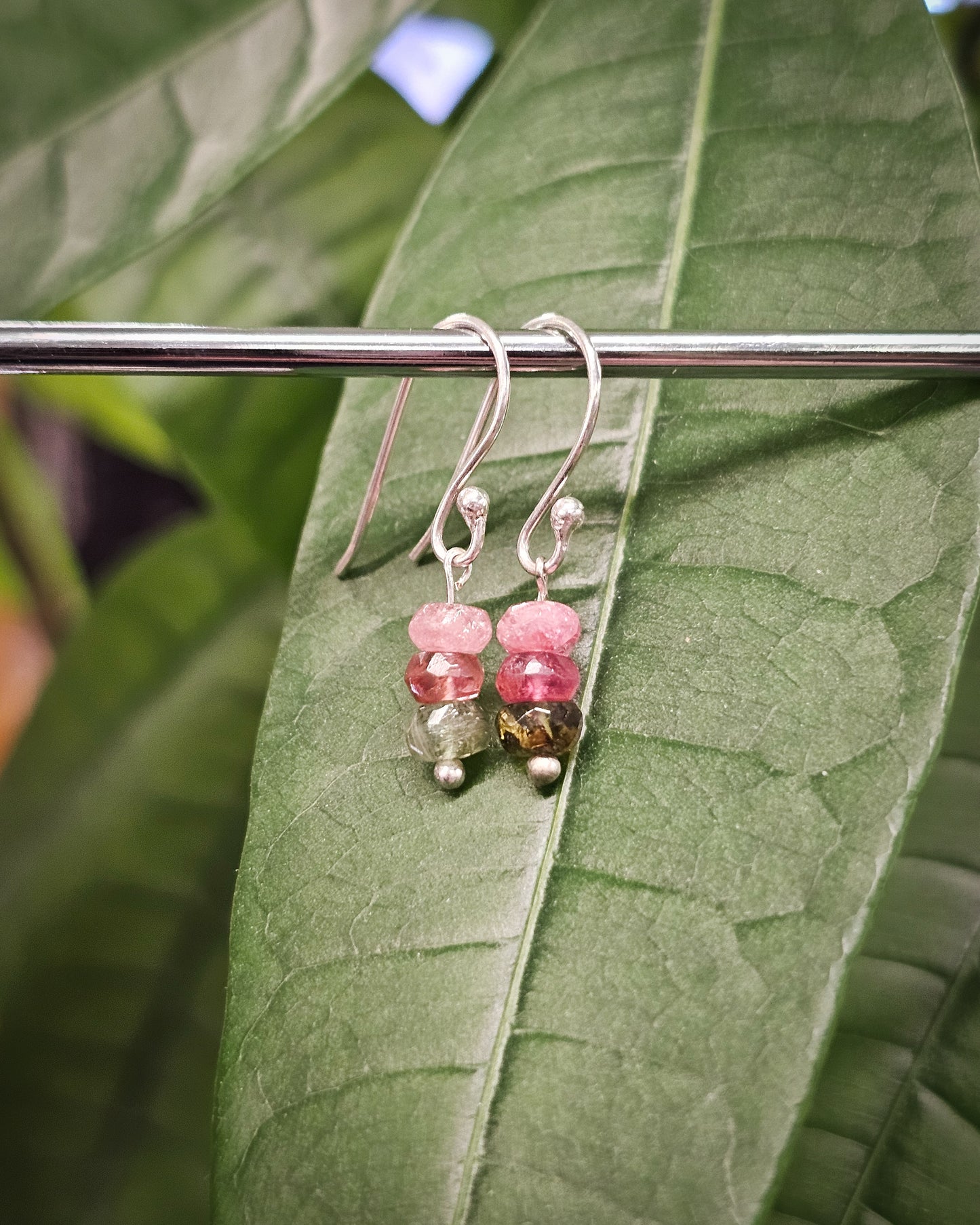 Mixed Tourmaline Earrings