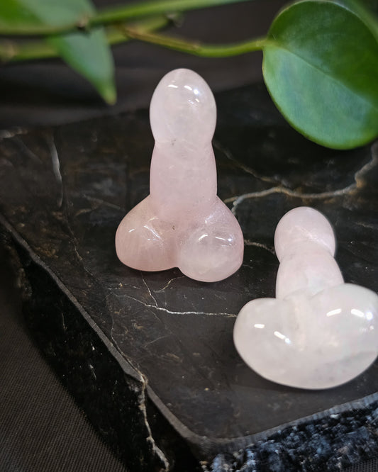 Teeny Rose Quartz Weeny