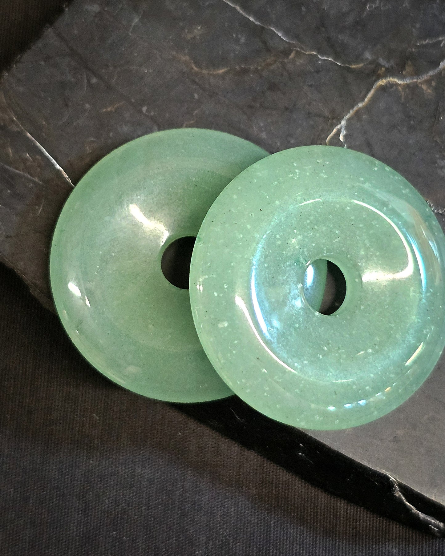 Green Aventurine Pi Stone