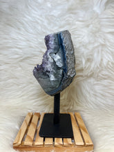 Load image into Gallery viewer, Amethyst and Agate on Stand
