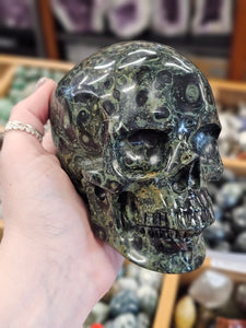 Kambaba Jasper Skull