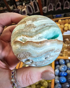 Caribbean Calcite Sphere