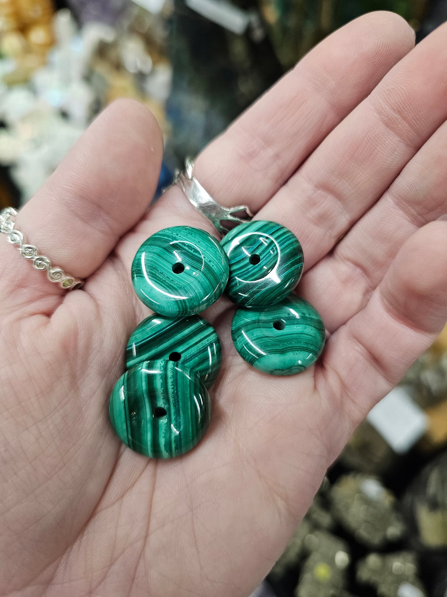 Malachite Pi Stones