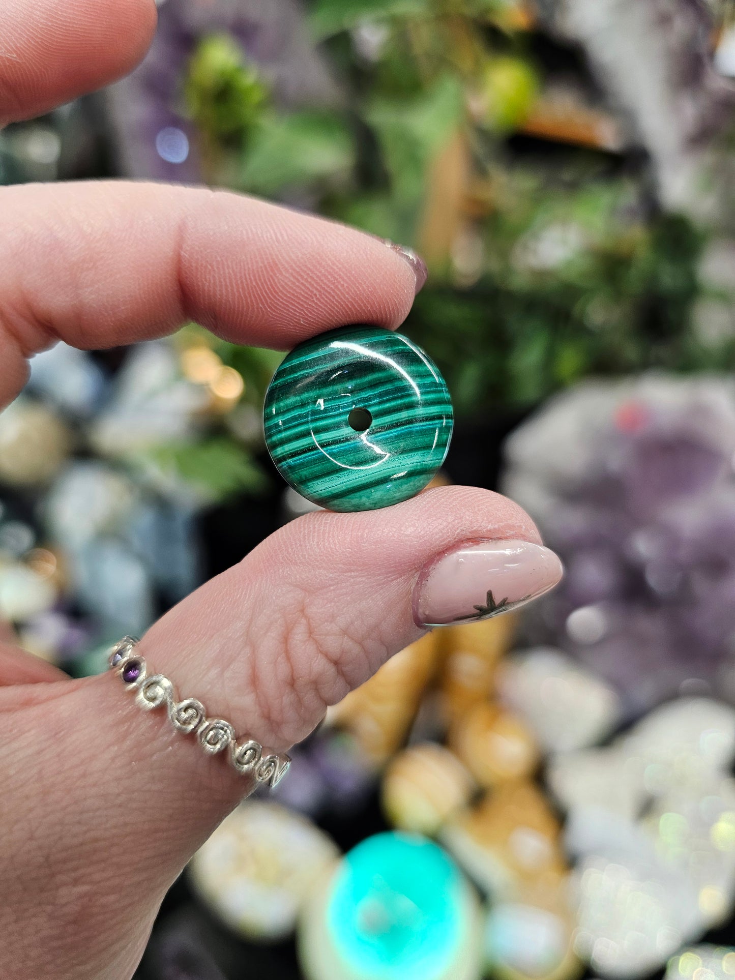 Malachite Pi Stones