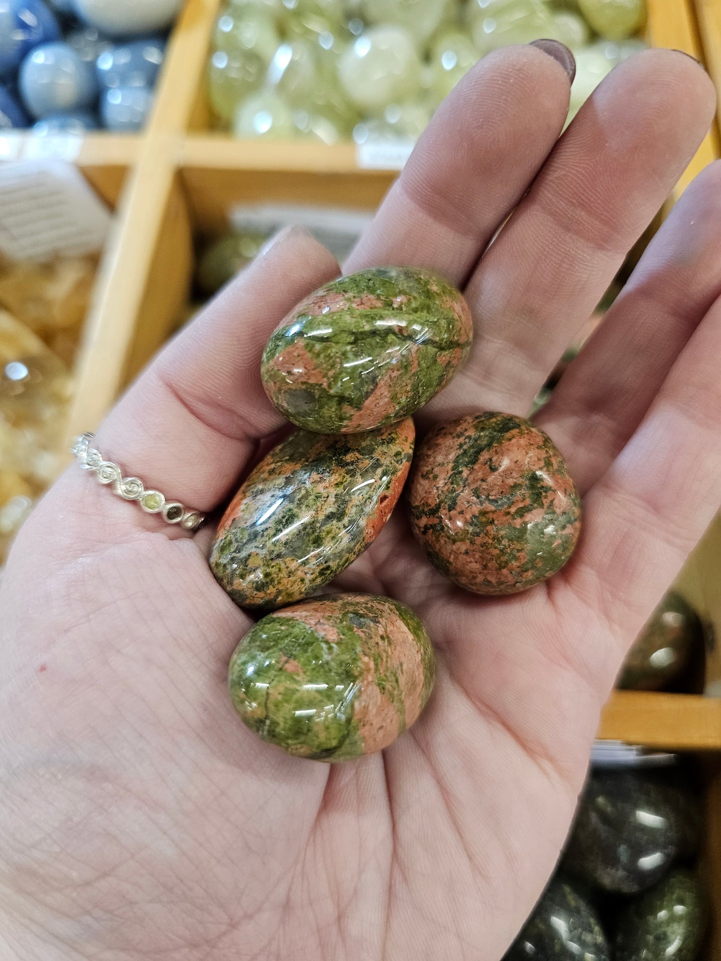 Unakite Tumbles