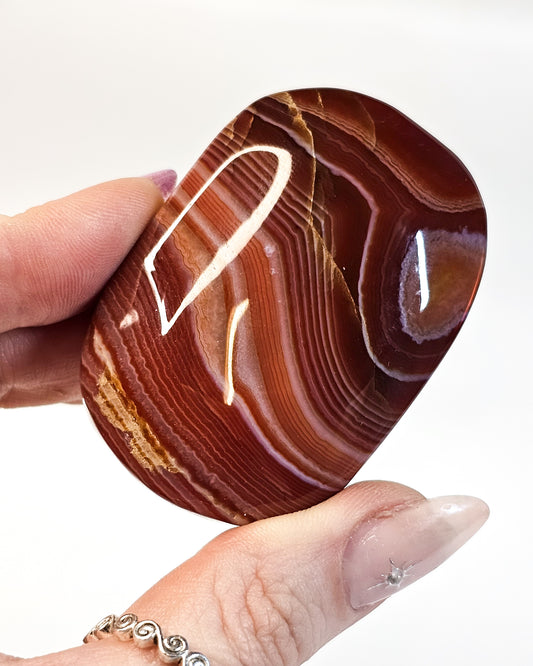 Carnelian palmstone #1