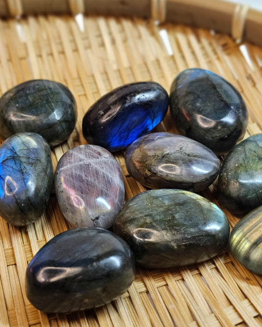 Labradorite Tumbles (A-grade)