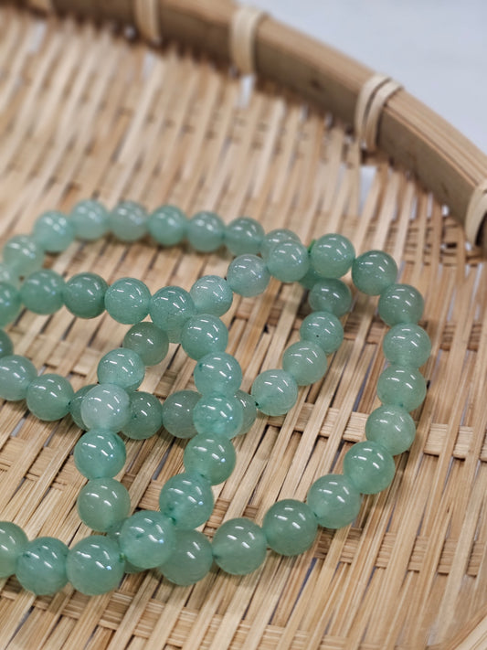 Green Aventurine Bead Bracelet