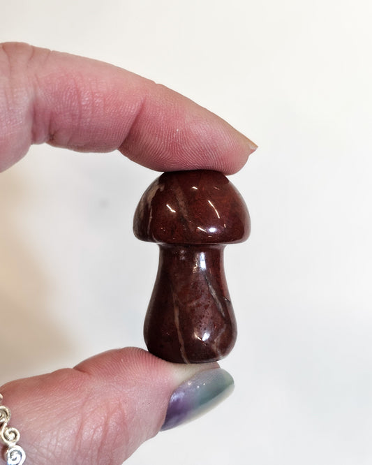 Red Jasper Mushroom