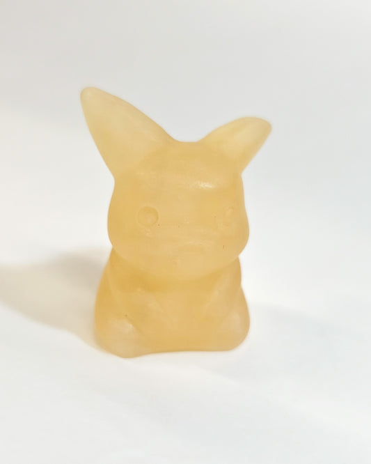 Yellow Calcite Pikachu