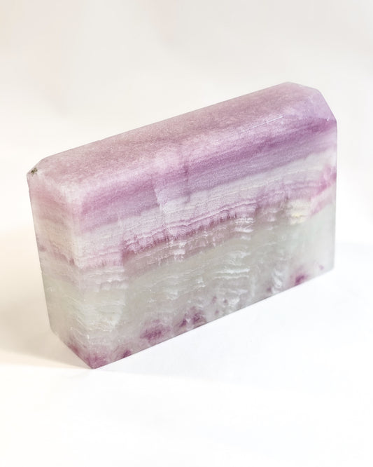 Rainbow Fluorite Slab Freeform