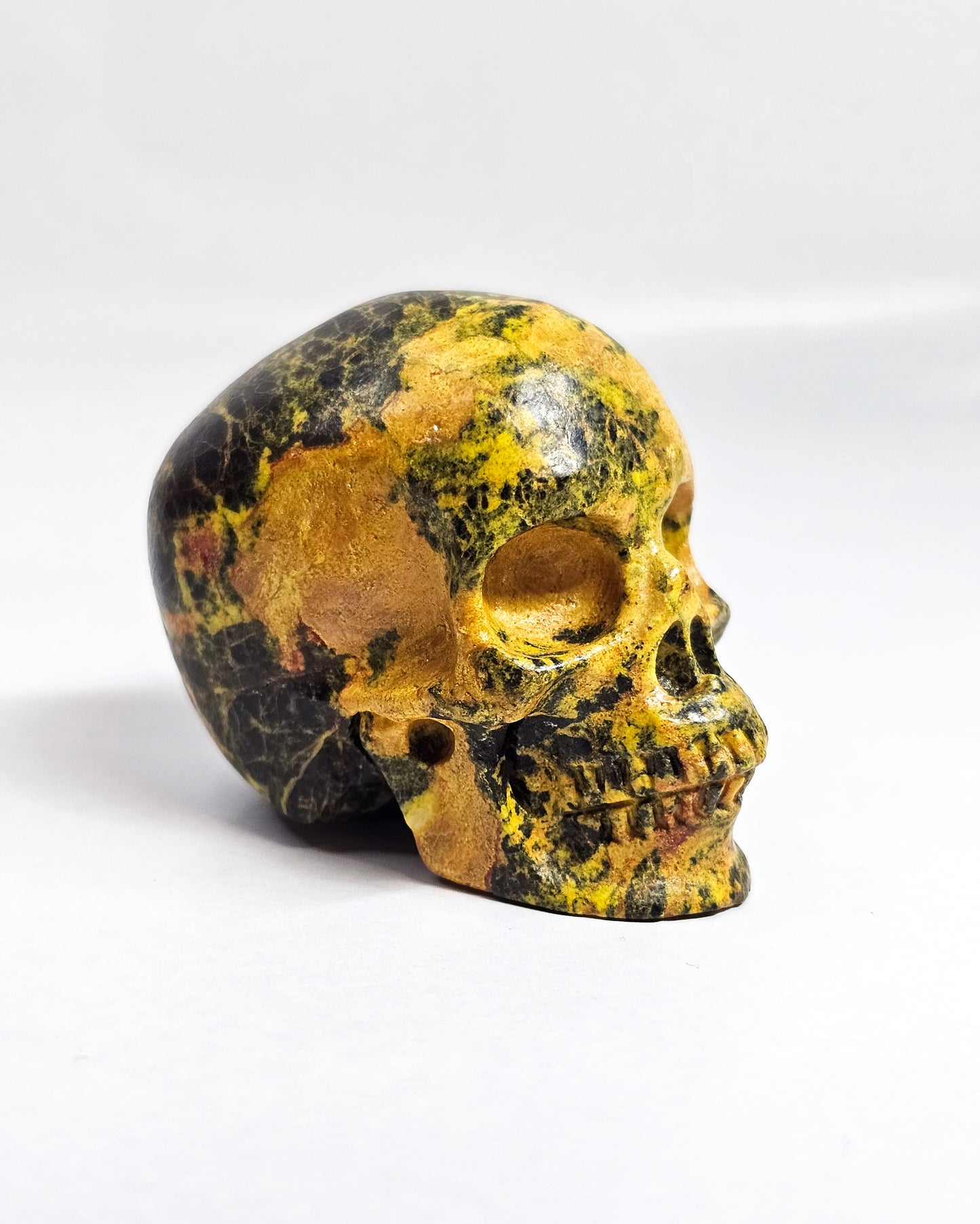 Bumblebee Jasper Small Skull