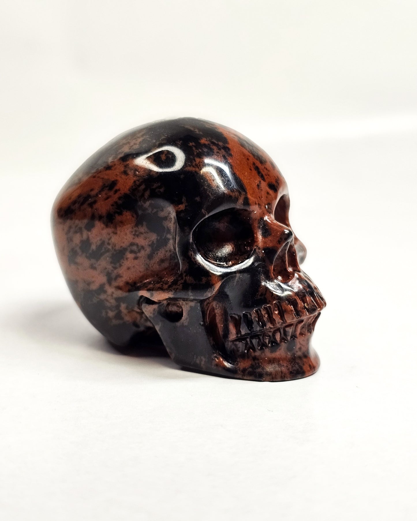 Mahogany Obsidian Small Skull