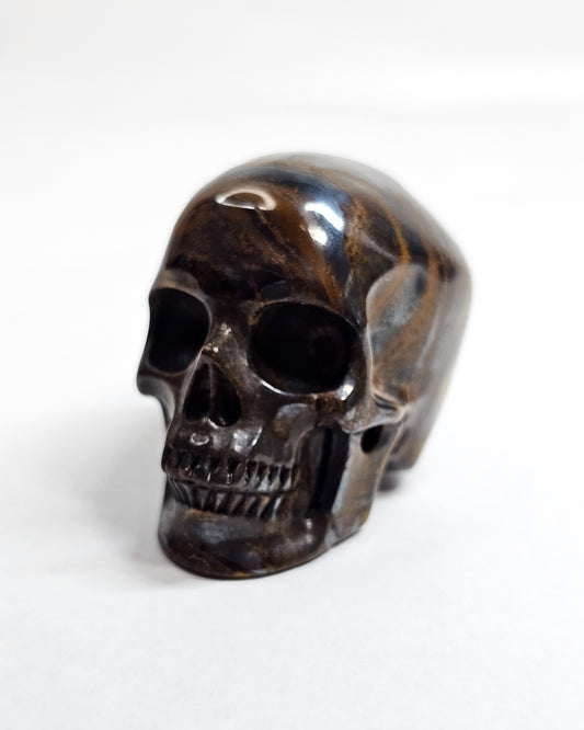 Tiger's Eye Small Skull