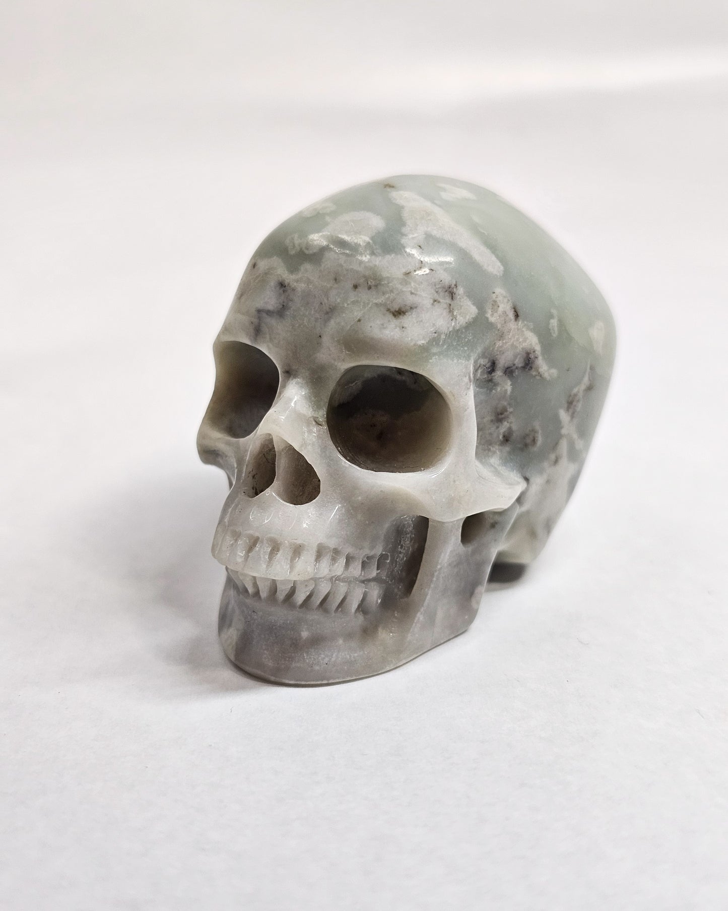 Peace Jade Small Skull