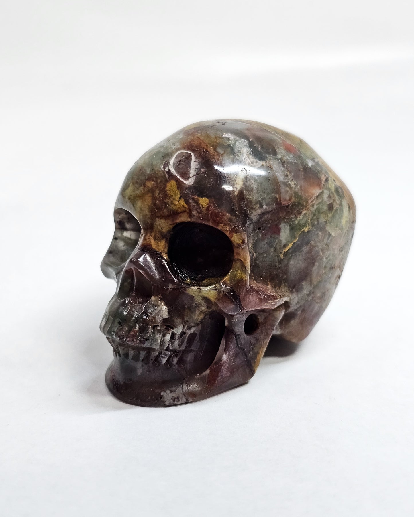 Breccicated Jasper Small Skull