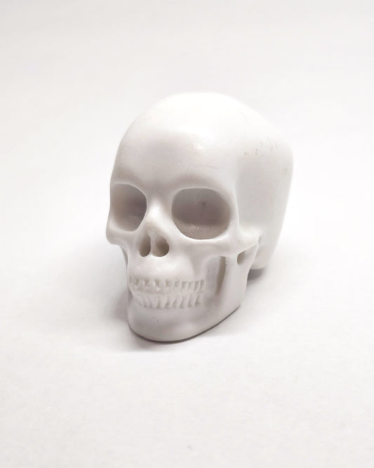 White Jade Small Skull