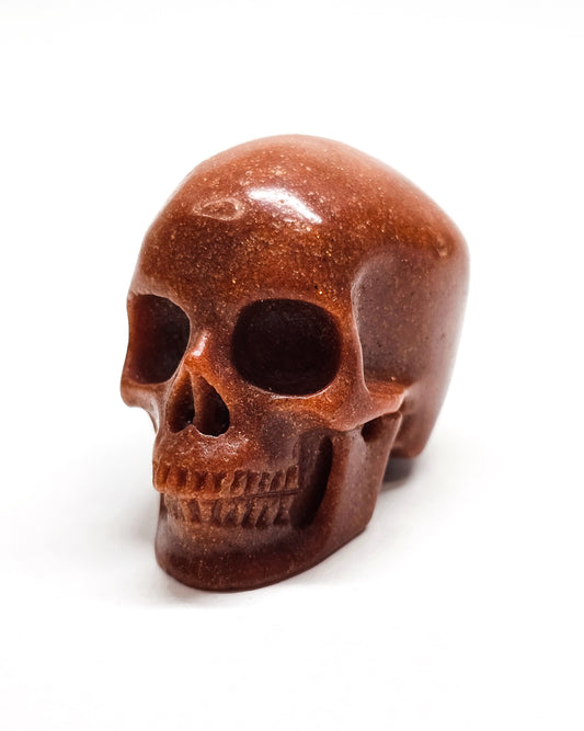 Goldstone Small Skull