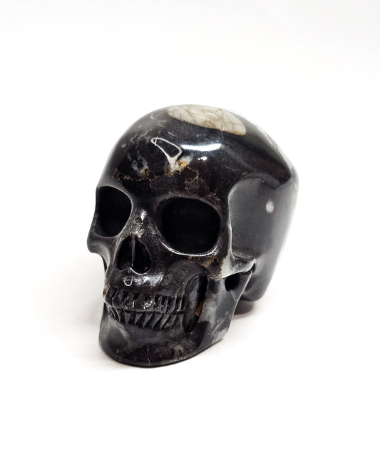 Breccicated Jasper Small Skull