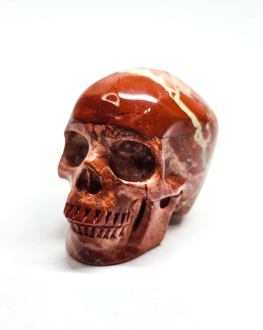 Red Jasper Small Skull