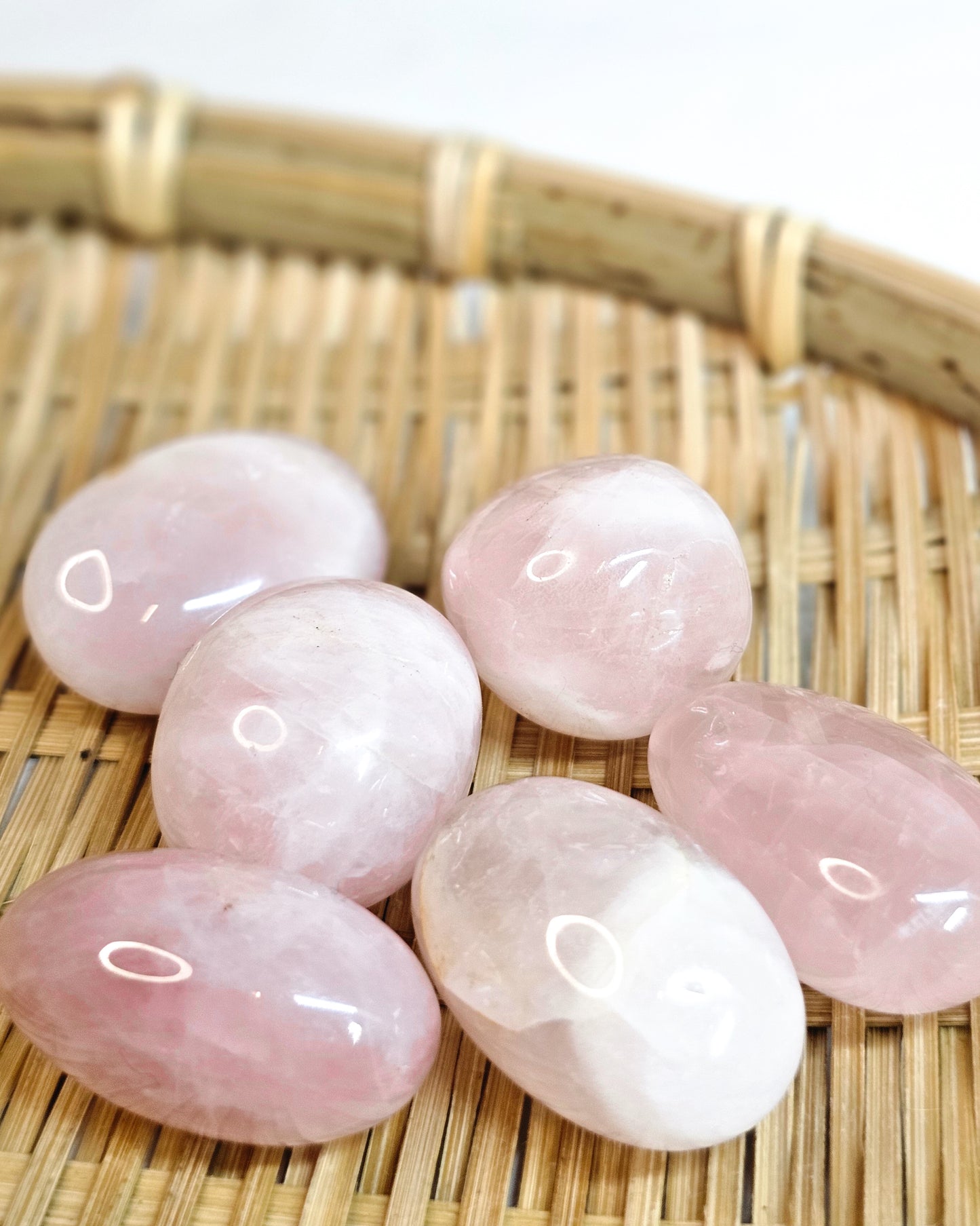 Rose Quartz Tumbles