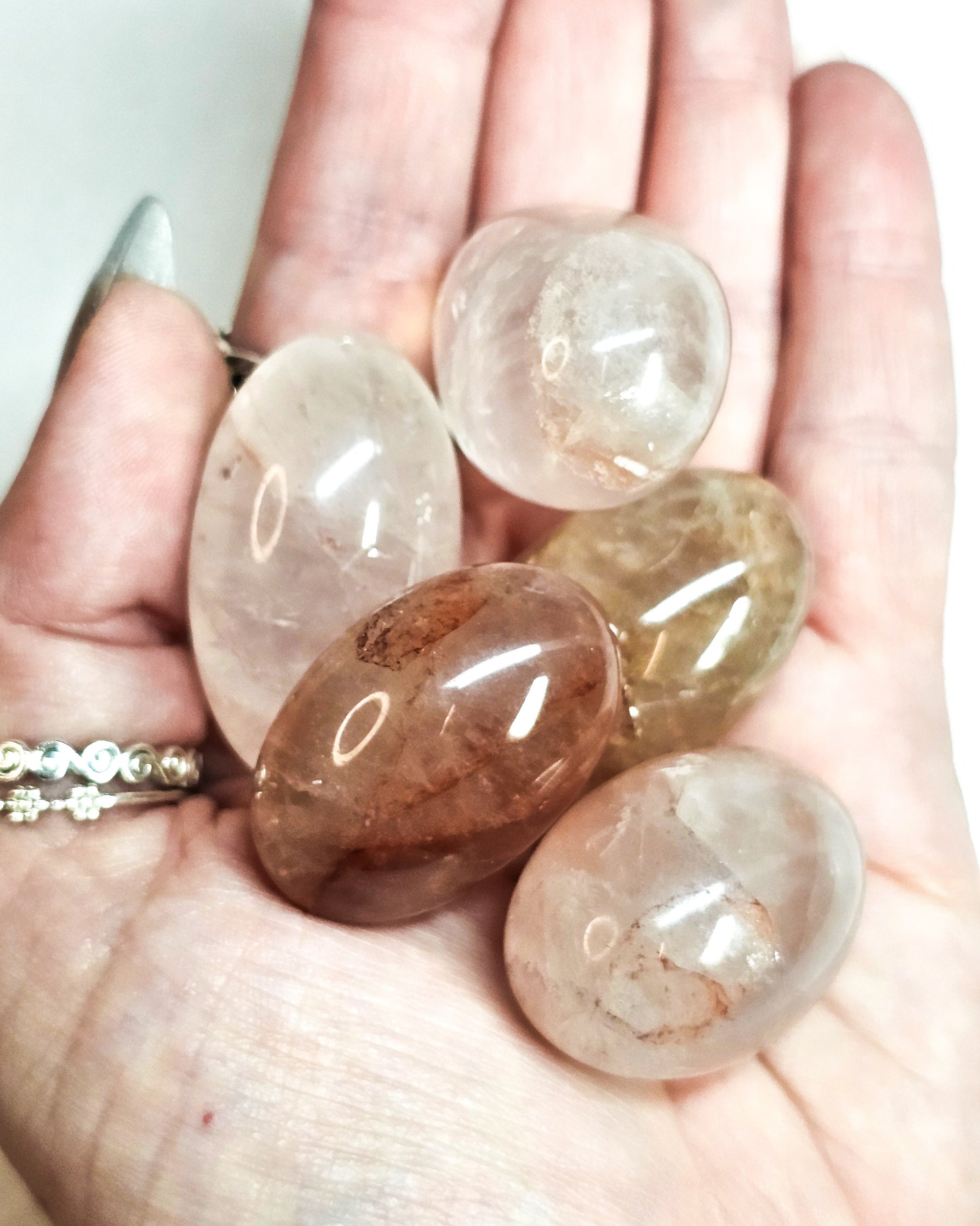 Fire Quartz Tumbles