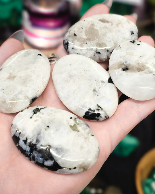 Rainbow Moonstone Palmstone
