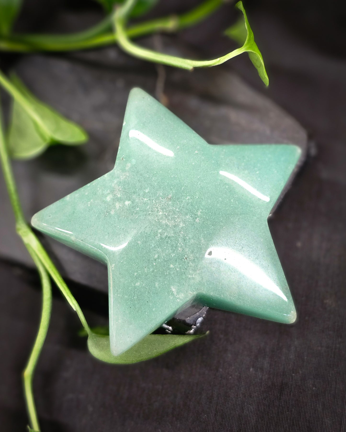 Green Aventurine Star