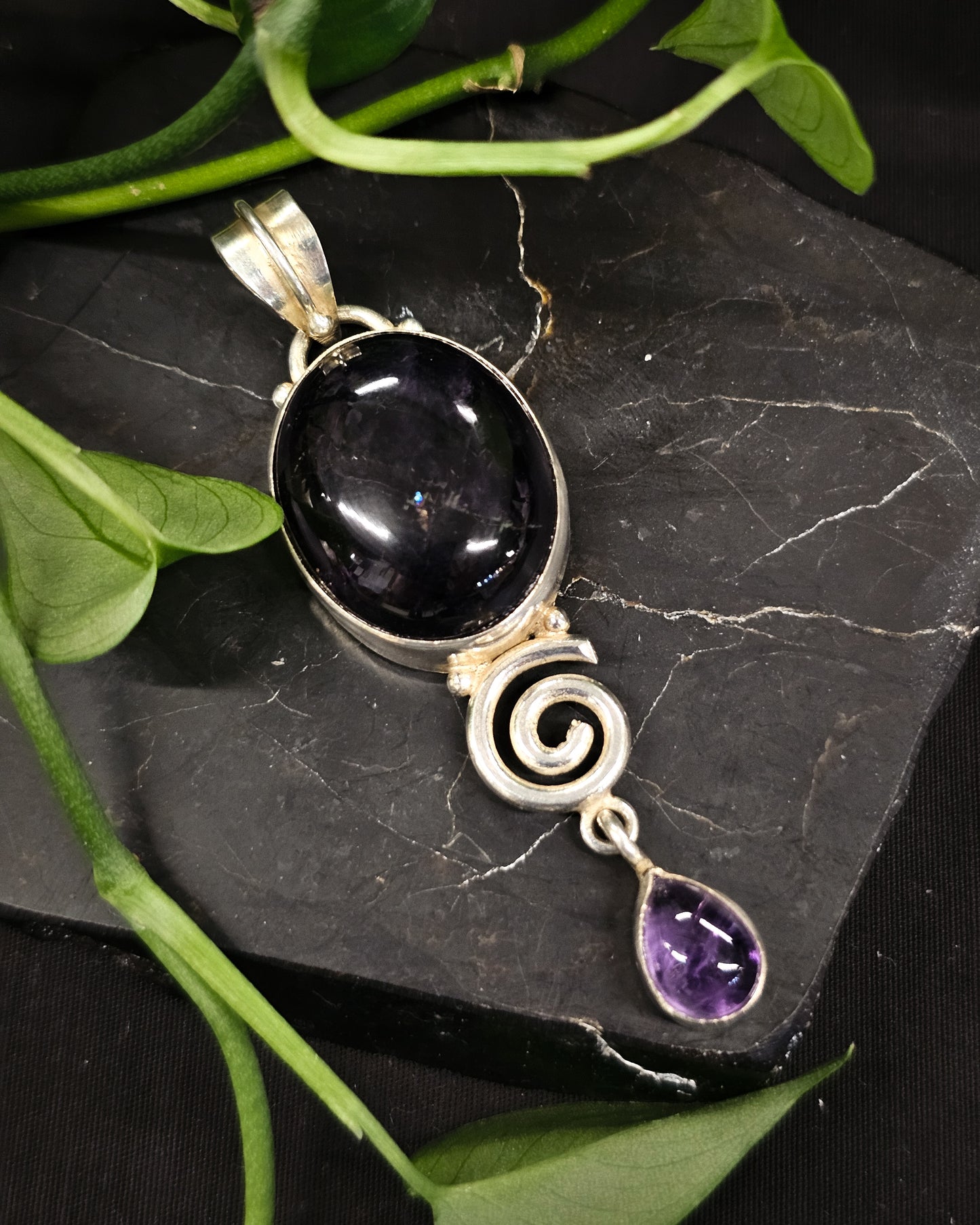 Whimsygoth Amethyst Pendant