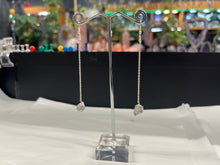 Load image into Gallery viewer, Long Raw Crystal Earrings
