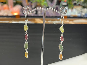Multicolour Tourmaline Earrings